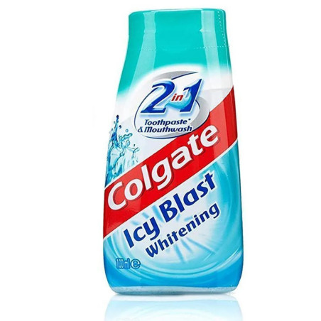 Buy Colgate Icy Blast 2 in 1 Whitening Toothpaste & Mouthwash