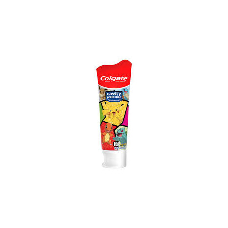 Buy Colgate Kids Pokémon Toothpaste with Fluoride, Mild Bubble Fruit Flavor