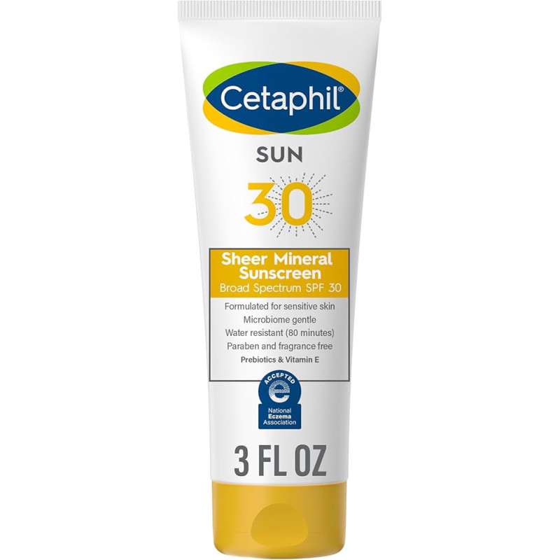 Buy Cetaphil Sheer Mineral Sunscreen Broad Spectrum SPF 30