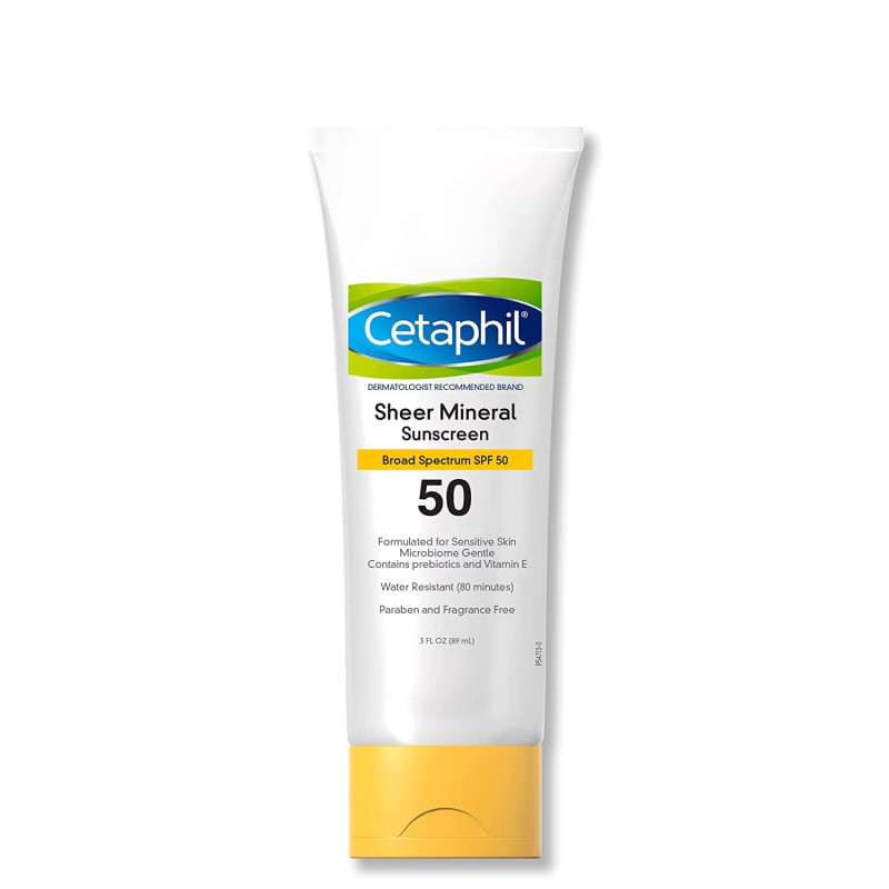 Buy Cetaphil Sheer Mineral Sunscreen Broad Spectrum SPF 50