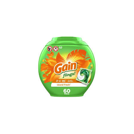 Buy Gain Island Fresh Flings Laundry Detergent Pacs