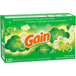 Buy Gain Original Fabric Softener Sheets