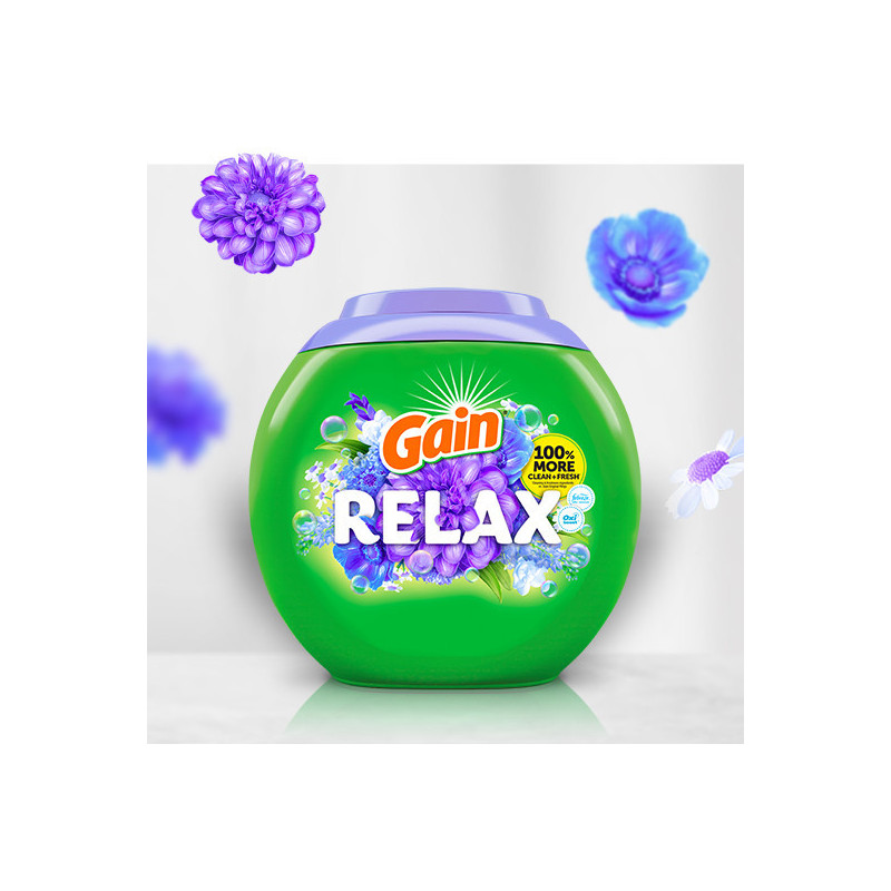 Buy Gain Relax Super Sized Flings Laundry Detergent Pacs