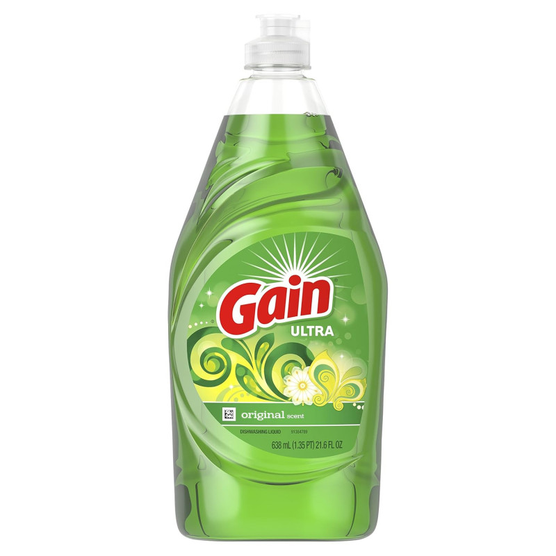 Buy Gain Ultra Dishwashing Liquid Dish Soap Original