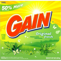 Buy Pack of Gain Original Powder Laundry Detergent