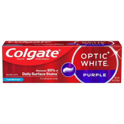 Buy Colgate Optic White Purple Toothpaste for Teeth Whitening