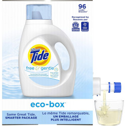 Buy Tide Eco-Box Free & Gentle Liquid Laundry Detergent