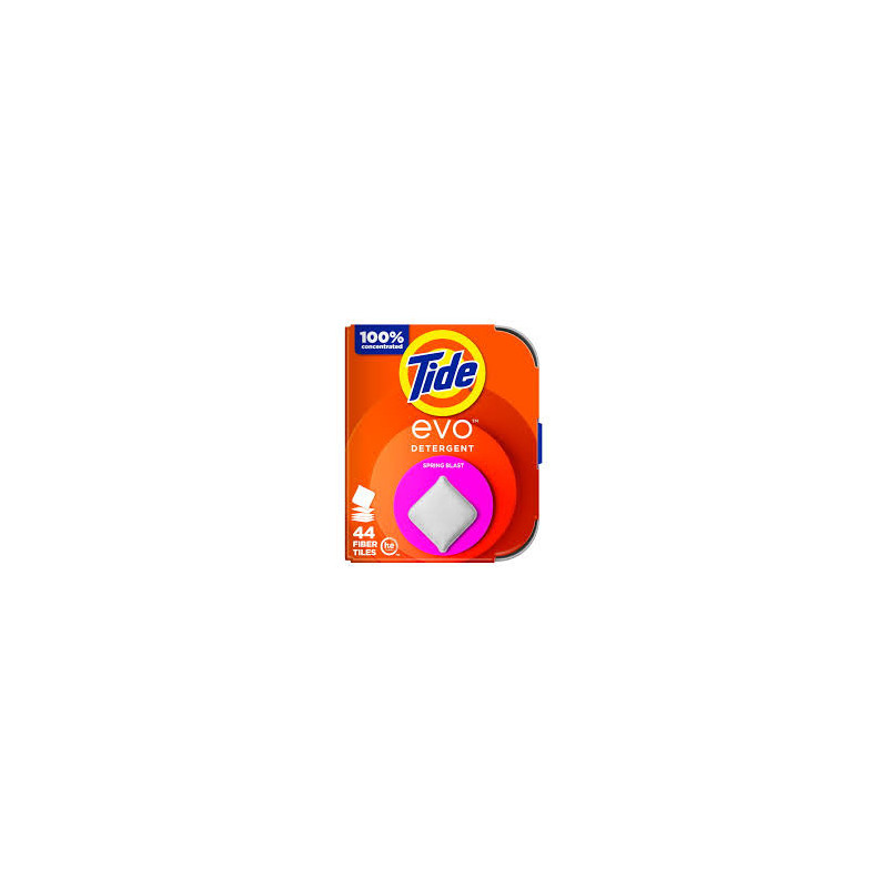 Buy Tide Evo Laundry Detergent Tiles Spring Blast Scent Buy Tide Evo Laundry Detergent Tiles Spring Blast Scent