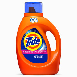 Buy Tide Fresh Coral Blast Scent High Efficiency Liquid Laundry Detergent