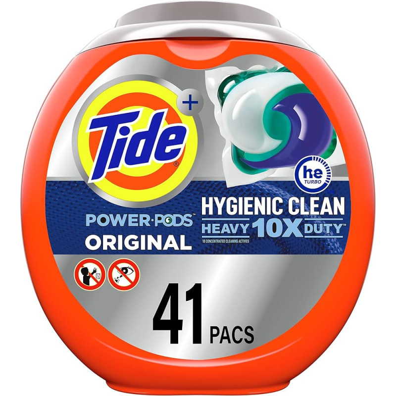 Buy Tide Hygienic Clean Heavy Duty 10X Power PODS Original Scent