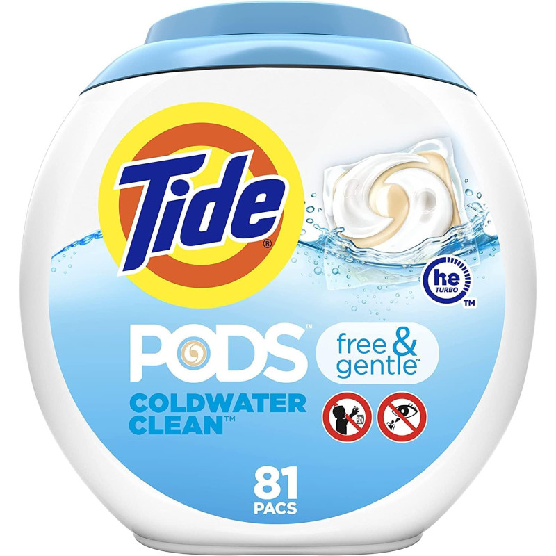 Buy Tide PODS Free and Gentle Laundry Detergent