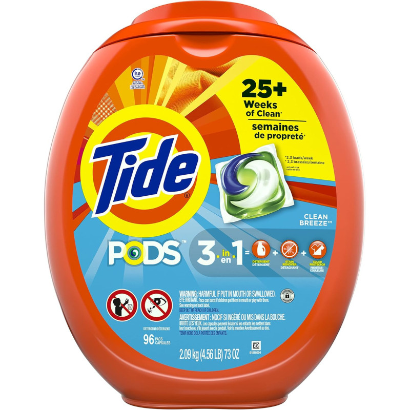 Buy Tide PODS® Laundry Detergent Clean Breeze Scent