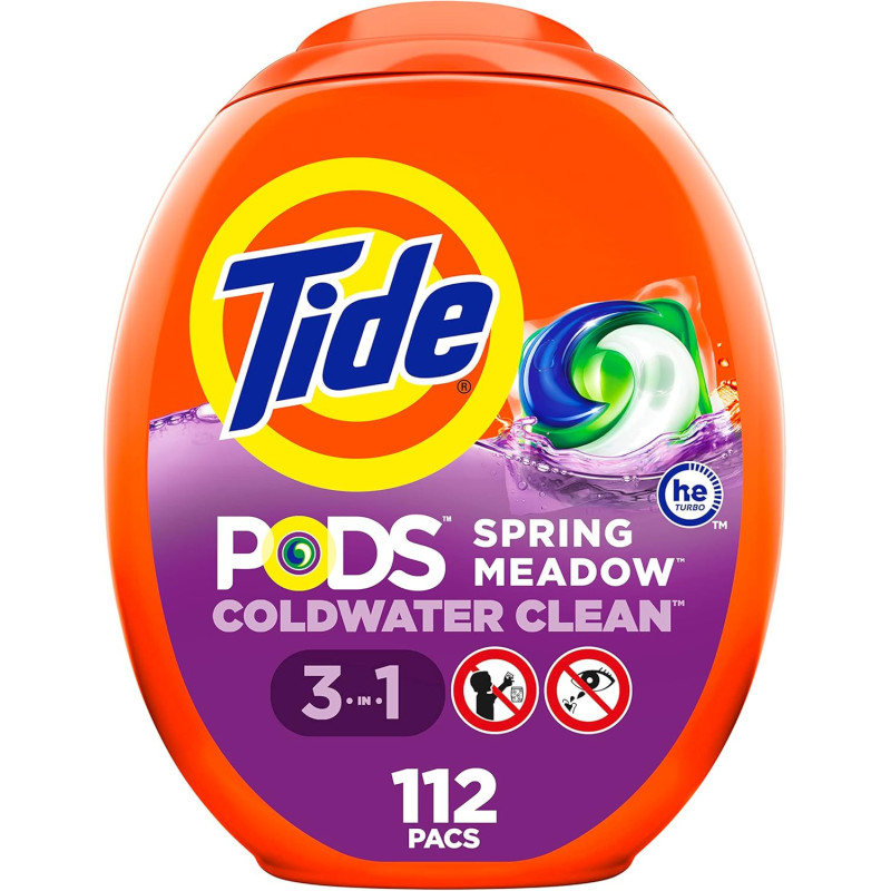 Buy Tide PODS Laundry Detergent Spring Meadow Scent Buy Tide PODS Laundry Detergent Spring Meadow Scent