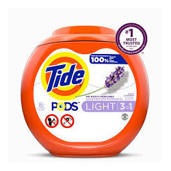 Buy Tide PODS Light Laundry Detergent White Lavender Scent