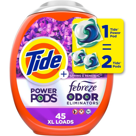 Buy Tide Power PODS Plus Spring & Renewal Laundry Detergent