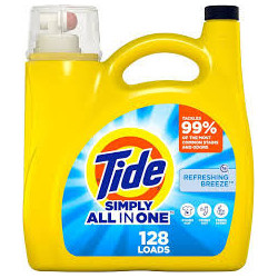 Buy Tide Simply Clean and Fresh Liquid Laundry Detergent Refreshing Breeze