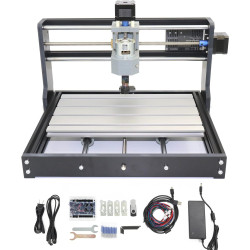 CNC 3018-PRO Router Kit GRBL Control 3 Axis Plastic Acrylic PCB PVC Wood Carving Milling Engraving Machine, XYZ Working Area 300