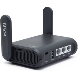 GL.iNet GL-AXT1800 (Slate AX) Pocket-sized Wi-Fi 6 Gigabit Travel Router, Extender