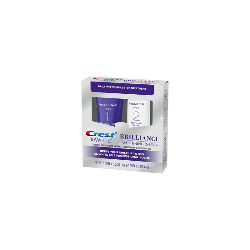 Buy Crest 3D White Brilliance 2 Step Toothpaste