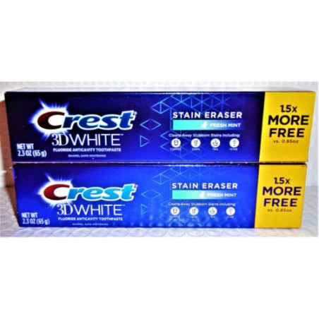 Buy Crest 3D White Stain Eraser Toothpaste, Fresh Mint