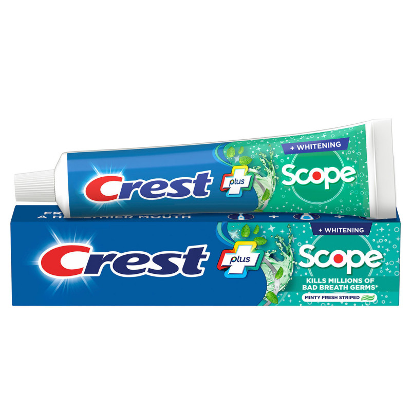 Buy Crest Complete Whitening + Scope Minty Fresh