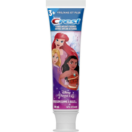 Buy Crest Kid's Cavity Protection Toothpaste featuring Disney Princess, Bubblegum, 4.2 oz, Ages 3+