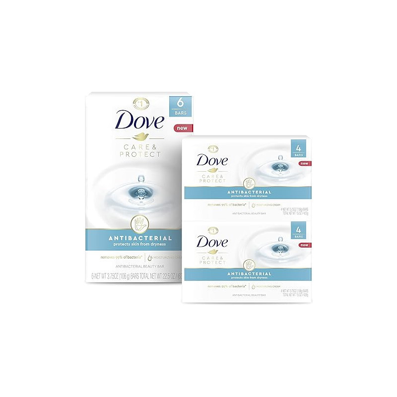 Buy Dove Care & Protect Antibacterial Beauty Bar