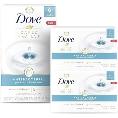 Buy Dove Care & Protect Antibacterial Beauty Bar