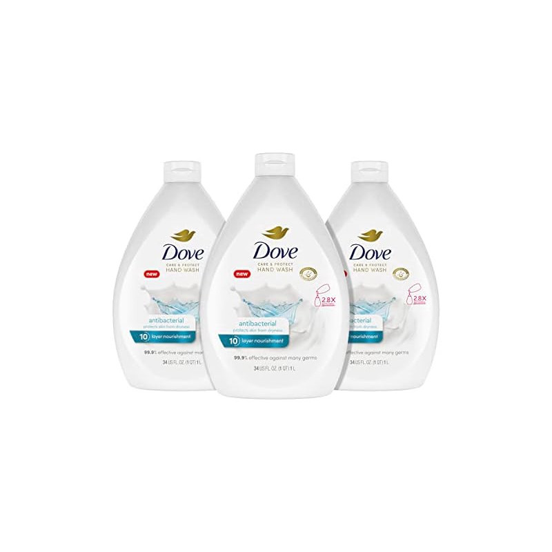 Buy Dove Care & Protect Antibacterial Foaming Hand Wash