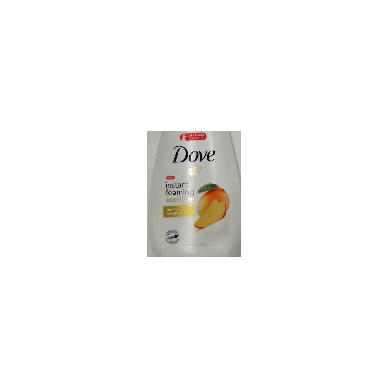 Buy Dove Instant Foaming Body Wash Glowing Mango Butter