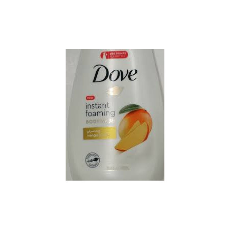 Buy Dove Instant Foaming Body Wash Glowing Mango Butter