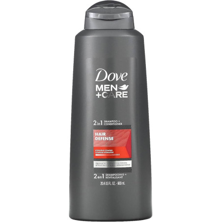 Buy Dove Men+Care Hair Defense 2-in-1 Strengthening Shampoo + Conditioner