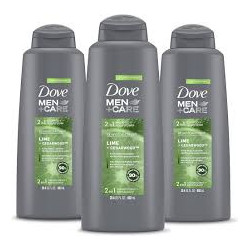 Buy Dove Men+Care Lime + Cedarwood Reinvigorating™ 2-in-1 Shampoo + Conditioner