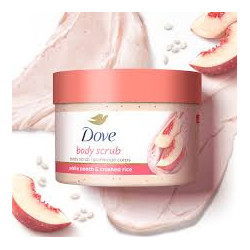 Buy Dove White Peach Body Scrub