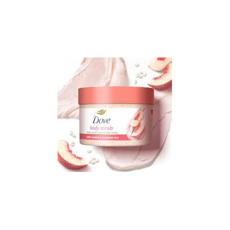 Buy Dove White Peach Body Scrub