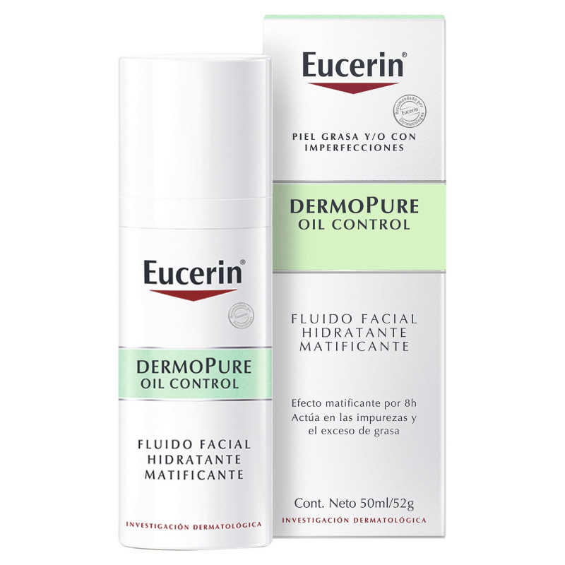 Buy Eucerin Dermopure Oil Control Matifying And Moisturizing Fluid 50ml