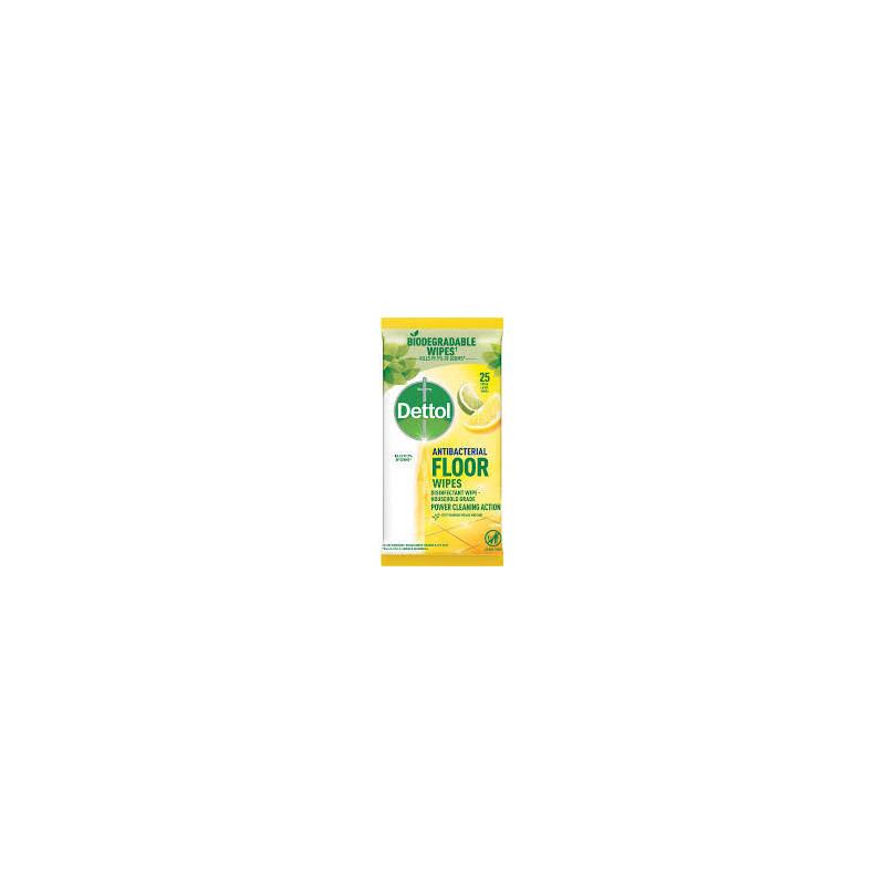 Buy Dettol Antibacterial Floor Wipes Fresh Citrus 10pk