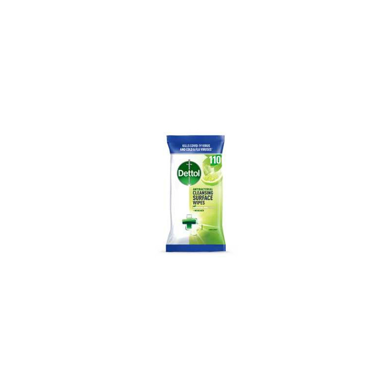 Buy Dettol Cleansing Surface Wipes 110pk