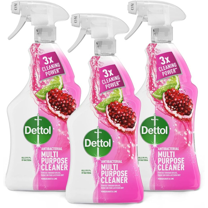 Buy Dettol Multi Purpose Cleaner Spray Refill Pomgrenate 1000ml