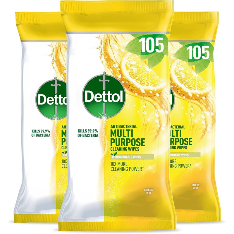 Buy Dettol Multi Purpose Cleaning Wipes Citrus Zest Buy Dettol Multi Purpose Cleaning Wipes Citrus Zest