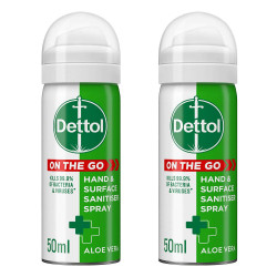 Buy Dettol On the Go Sanitiser Spray 50ml