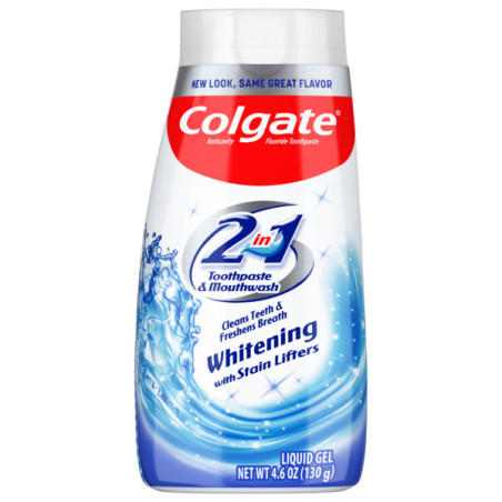 Buy Colgate 2in1 Whitening Toothpaste & Mouthwash with Stain Lifters