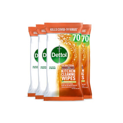 Buy Dettol Power & Pure Kitchen Wipes 70pk